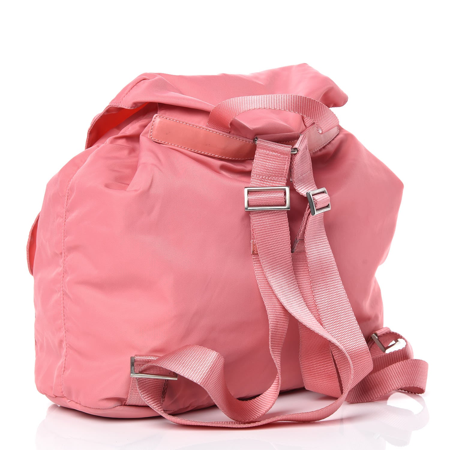 Prada Nylon Vela Medium Backpack Pink 3 of 26