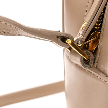 Saint Laurent Calfskin Matelasse Monogram Lou Camera Bag Dark Beige 16 of 16