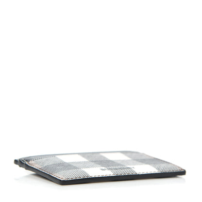 Burberry Calfskin E-canvas Check Card Case Dark Birch Brown 4 of 6