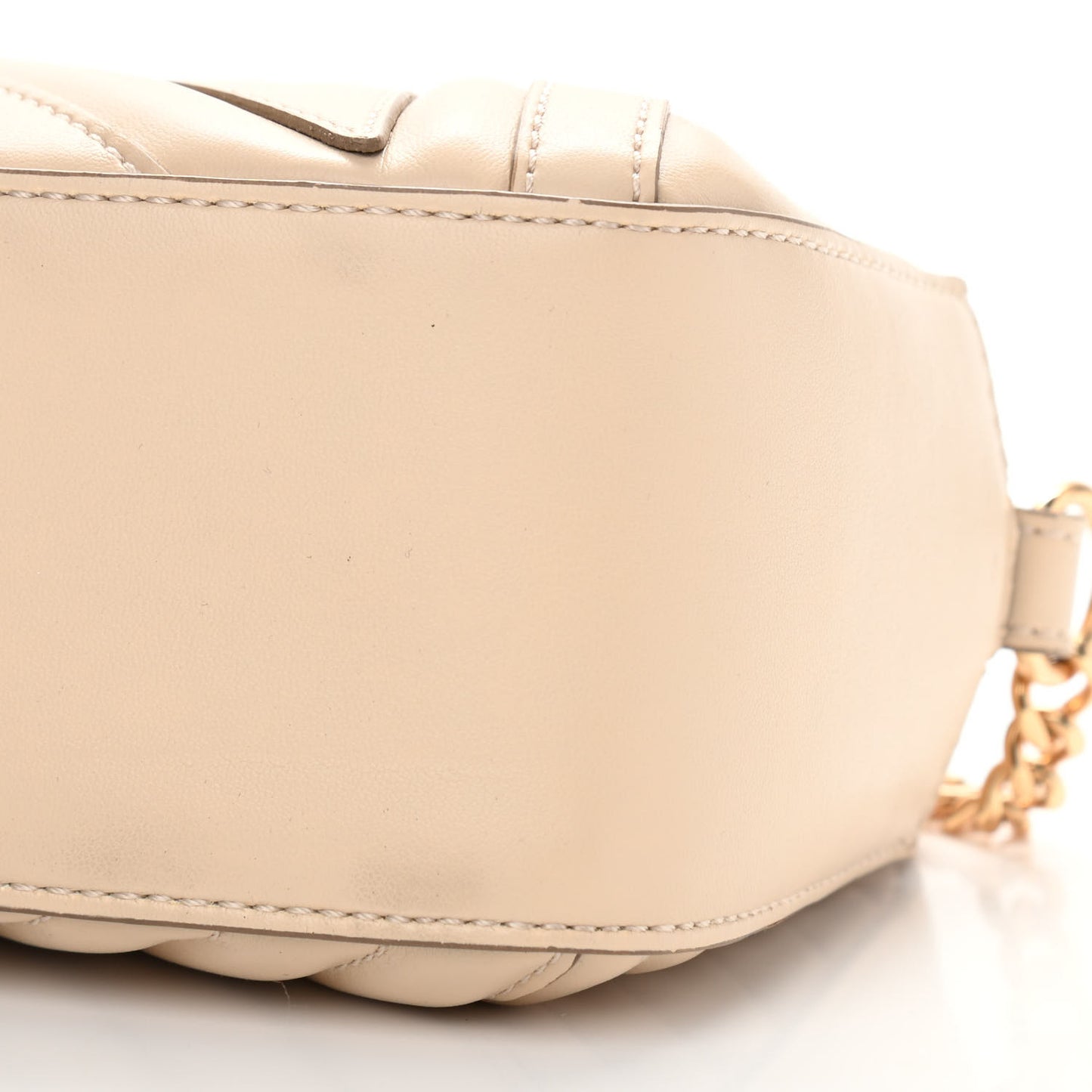 Eco Alter Nappa Star Patch Shoulder Bag Cream