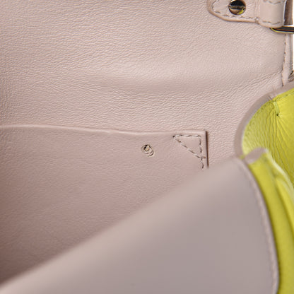 Christian Dior Smooth Calfskin Mini Be Dior Flap Vert Acide 6 of 13