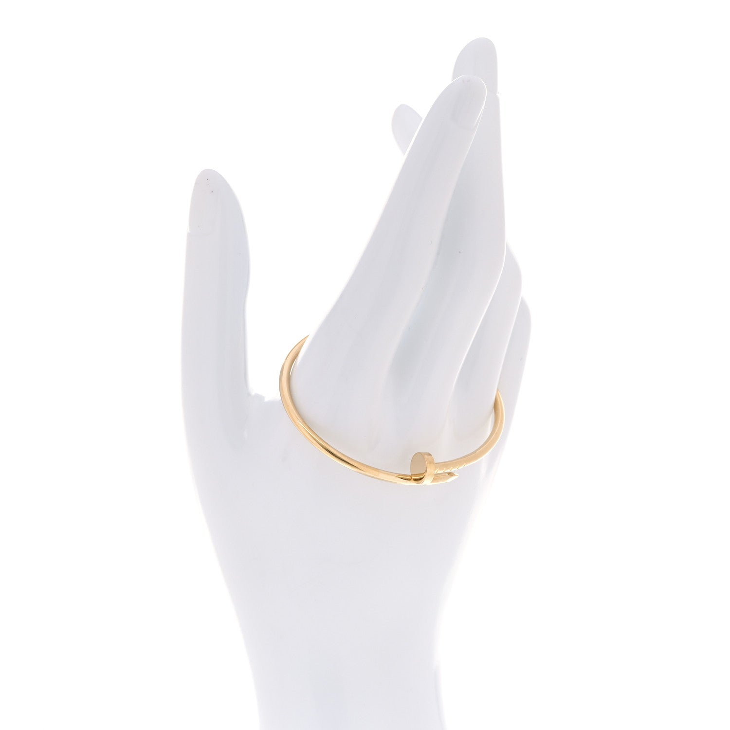 Cartier 18K Yellow Gold Small Juste Un Clou Bracelet 15 2 of 5