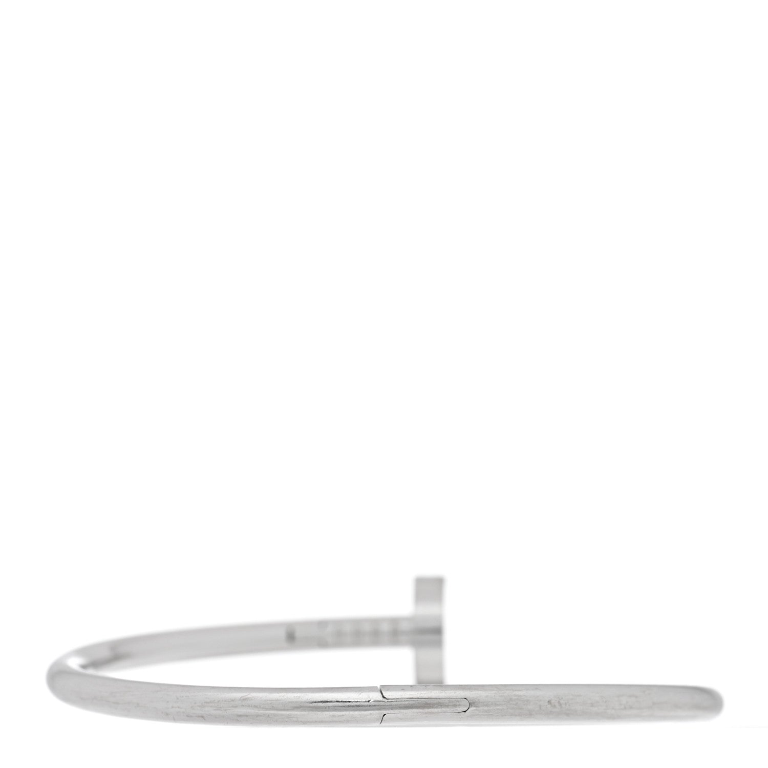 Cartier 18K White Gold Juste Un Clou Bracelet 16 2 of 5