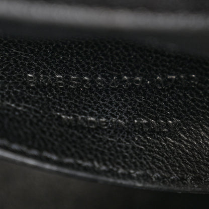 Saint Laurent Patent Calfskin Matelasse Monogram Small Vicky Chain Bag Black 7 of 10