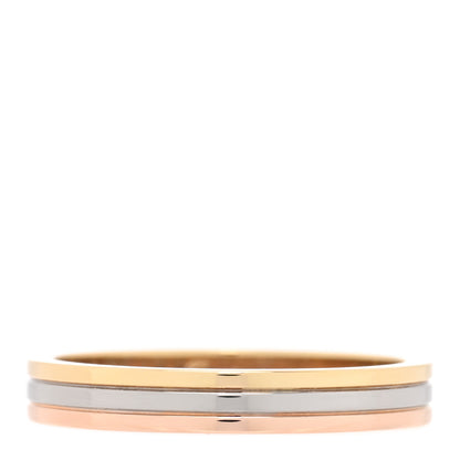 Cartier 18K Pink White Yellow Gold 3.5mm Vendome Louis Cartier Wedding Band Ring 61 9.5 1 of 4