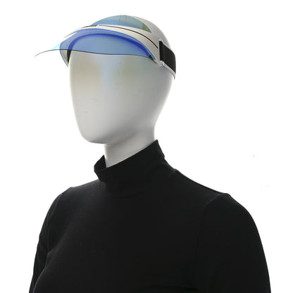 Christian Dior Mirrored DiorClub1 Sun Visor Blue 2 of 7