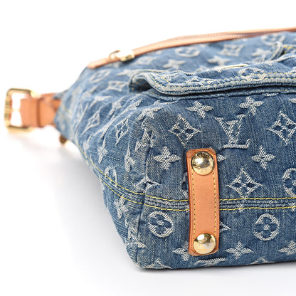 Louis Vuitton Denim Baggy GM Blue 6 of 8