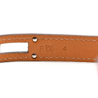 Hermes Shiny Alligator Kelly Double Tour Bracelet S Fuchsia 5 of 5