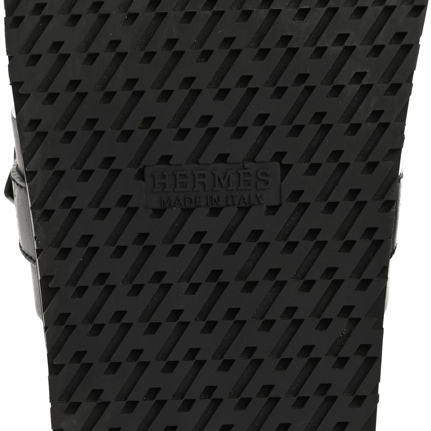Calfskin Mens Tao Sandals 43.5 Black