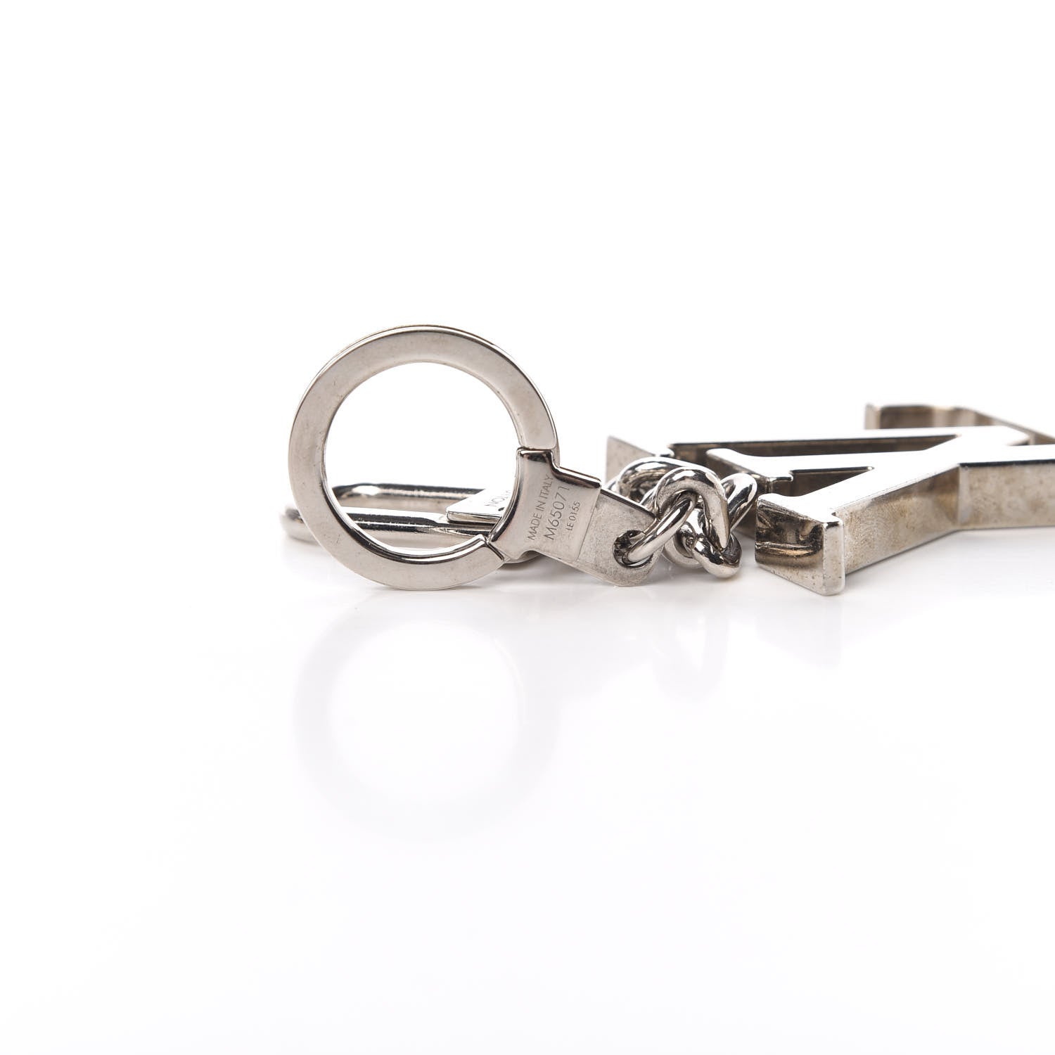 Louis Vuitton LV Initials Key Holder Silver 4 of 6