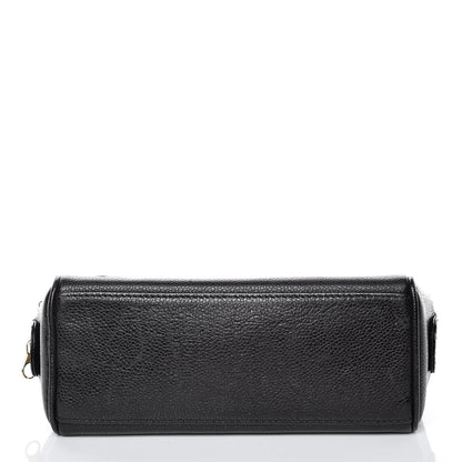 Chanel Caviar CC Large Cosmetic Case Black 12 of 13