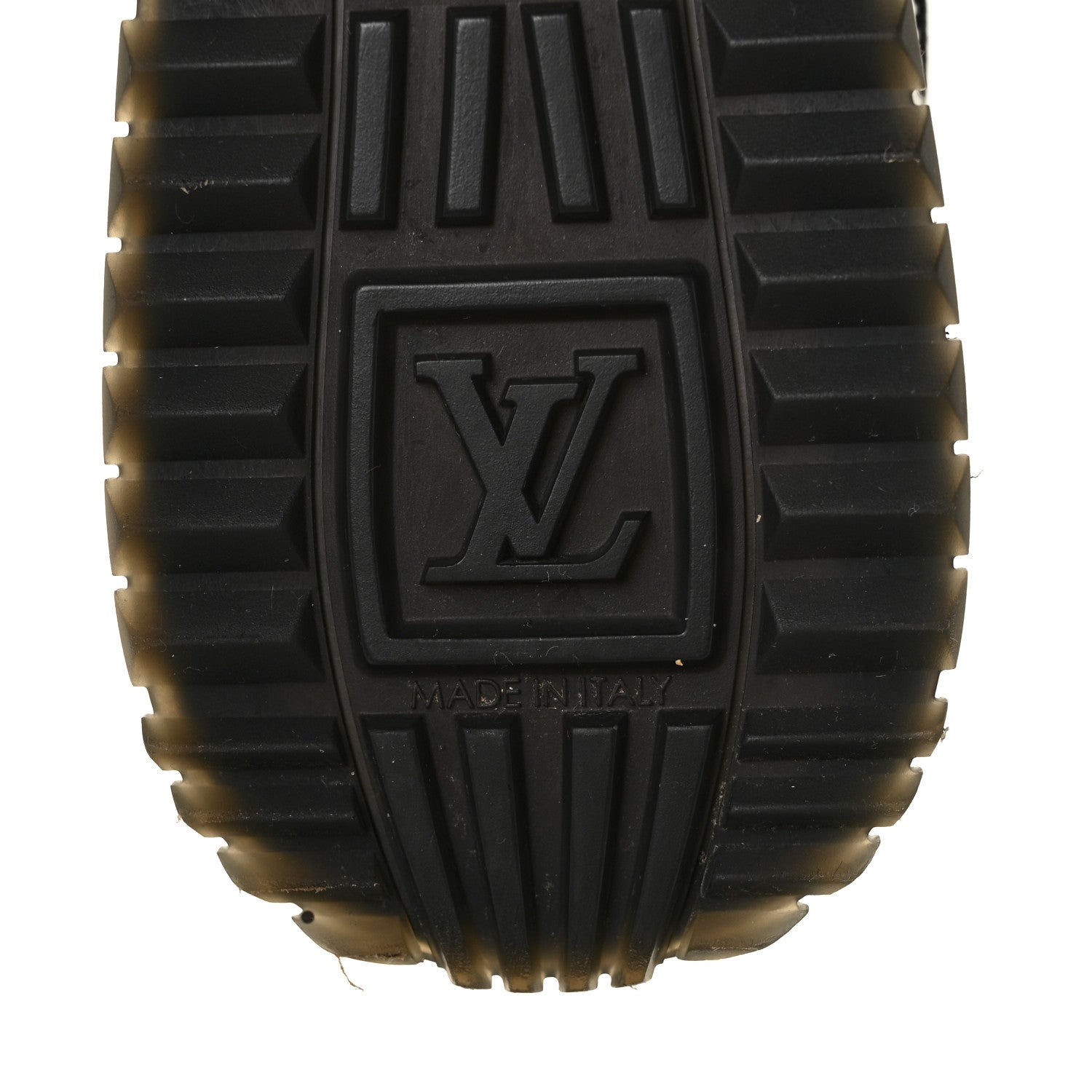 Louis Vuitton Suede Monogram Run Away Sneakers 37.5 Black 7 of 7