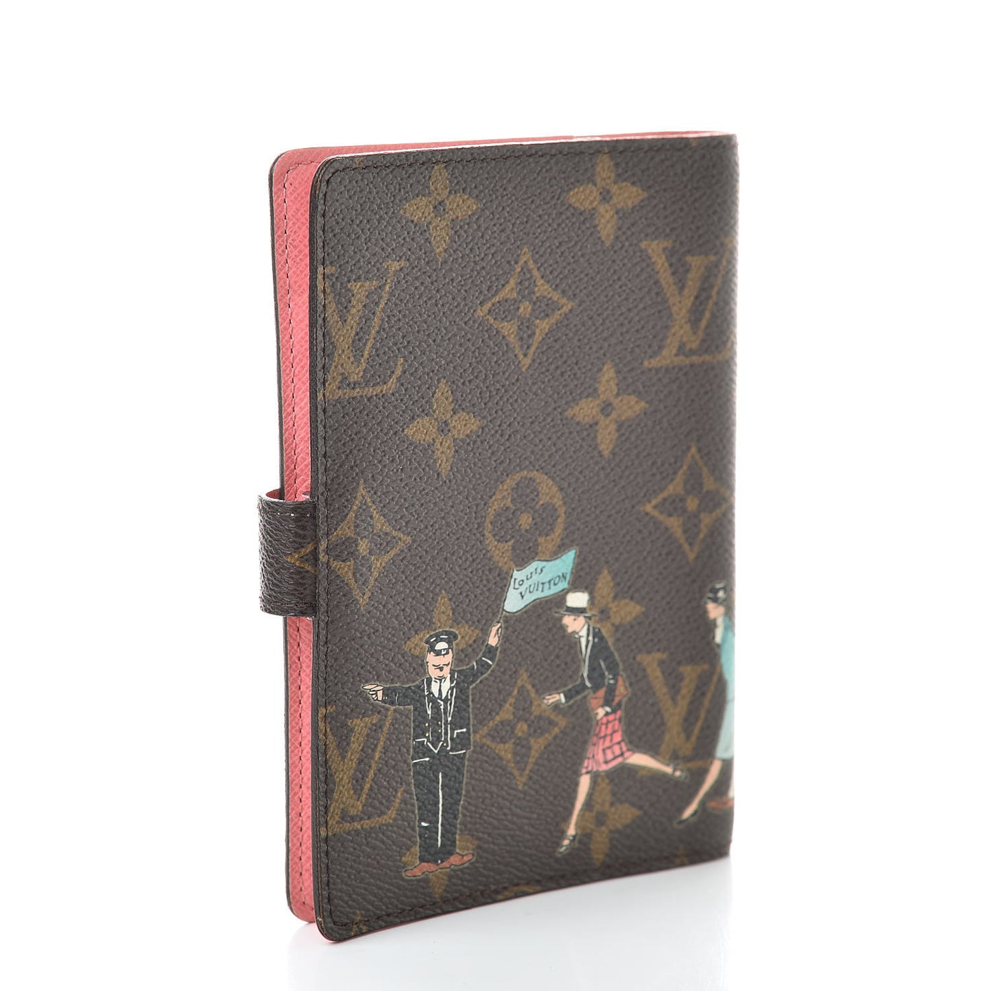 Monogram Illustre Small Ring Agenda Rose