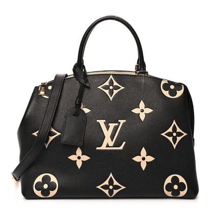 Louis Vuitton Empreinte Monogram Giant Grand Palais Black Beige 1 of 11