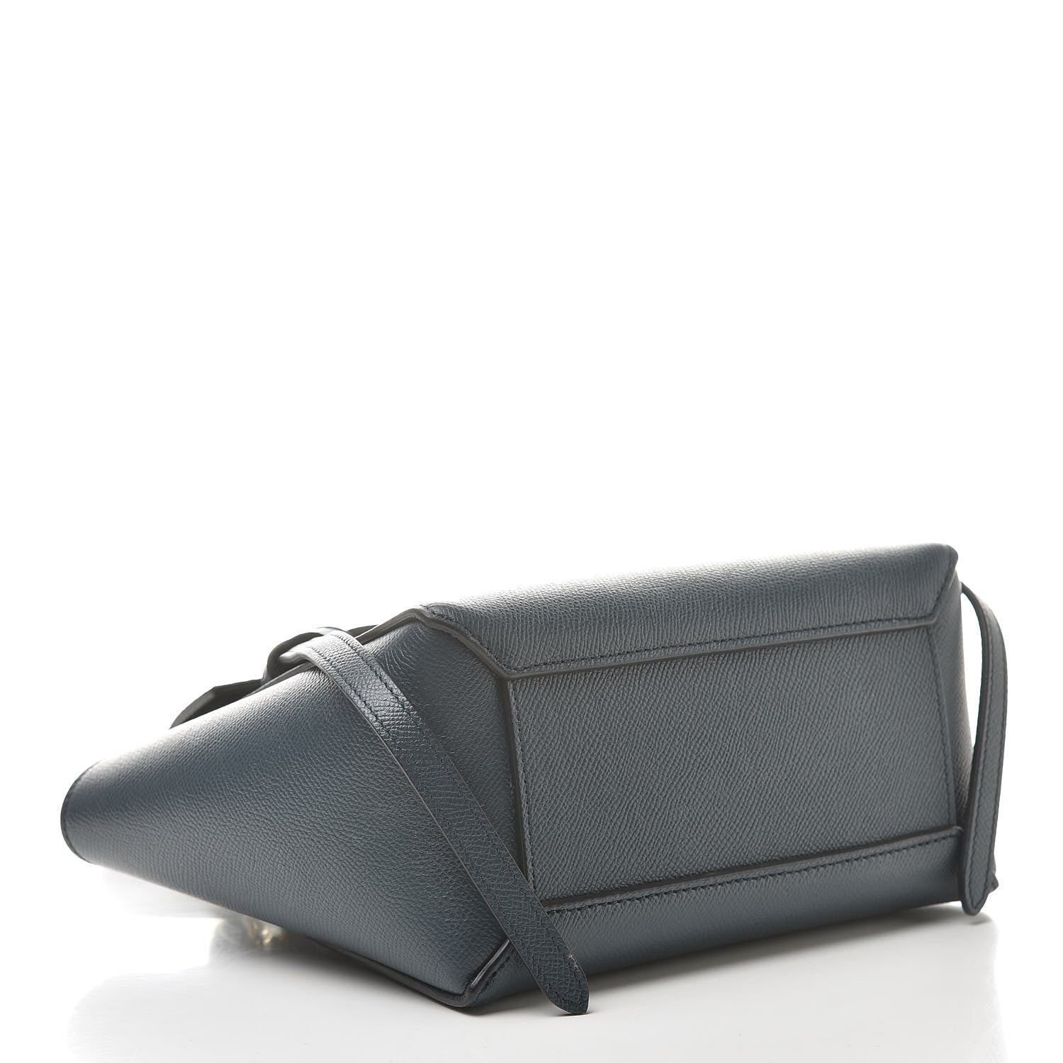 Celine Baby Grained Calfskin Nano Belt Bag Abyss Blue 4 of 10