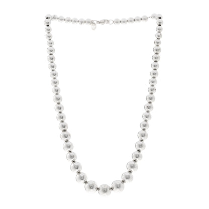 Tiffany Sterling Silver HardWear Graduated Ball Necklace 3 of 4