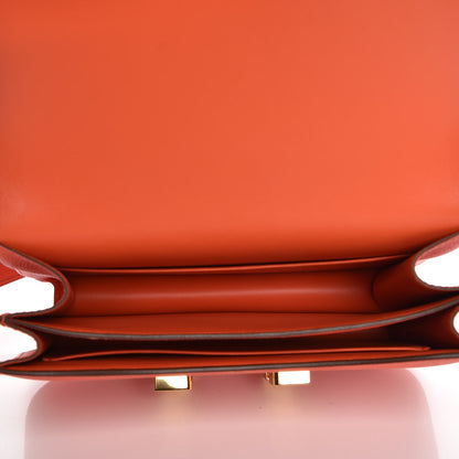 Hermes Epsom Constance 18 Poppy 5 of 16