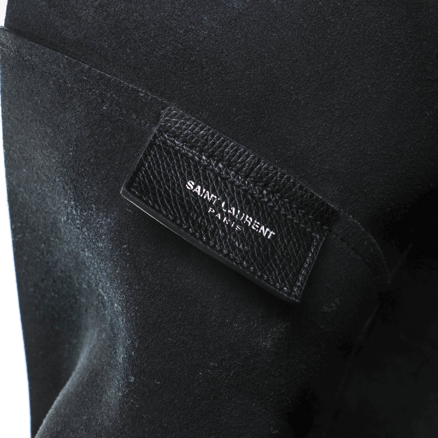 Saint Laurent Calfskin Large Shopping Tote Black 6 of 7