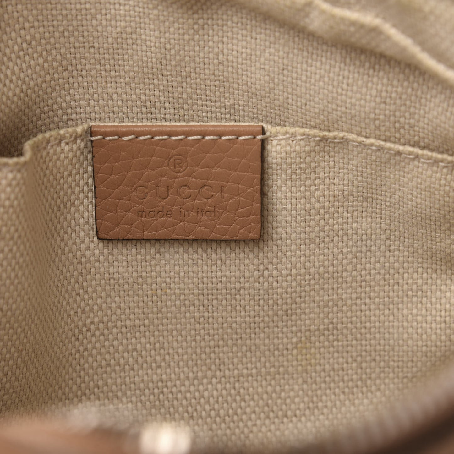 Pebbled Calfskin Small Soho Disco Bag Camelia