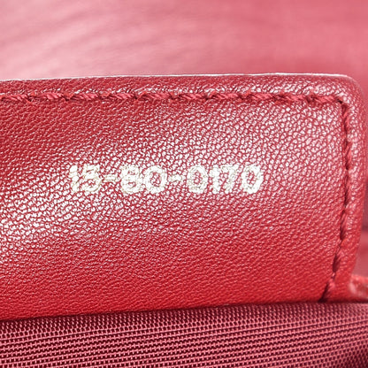 Christian Dior Lambskin Cannage Medium Delidior Flap Red 7 of 11