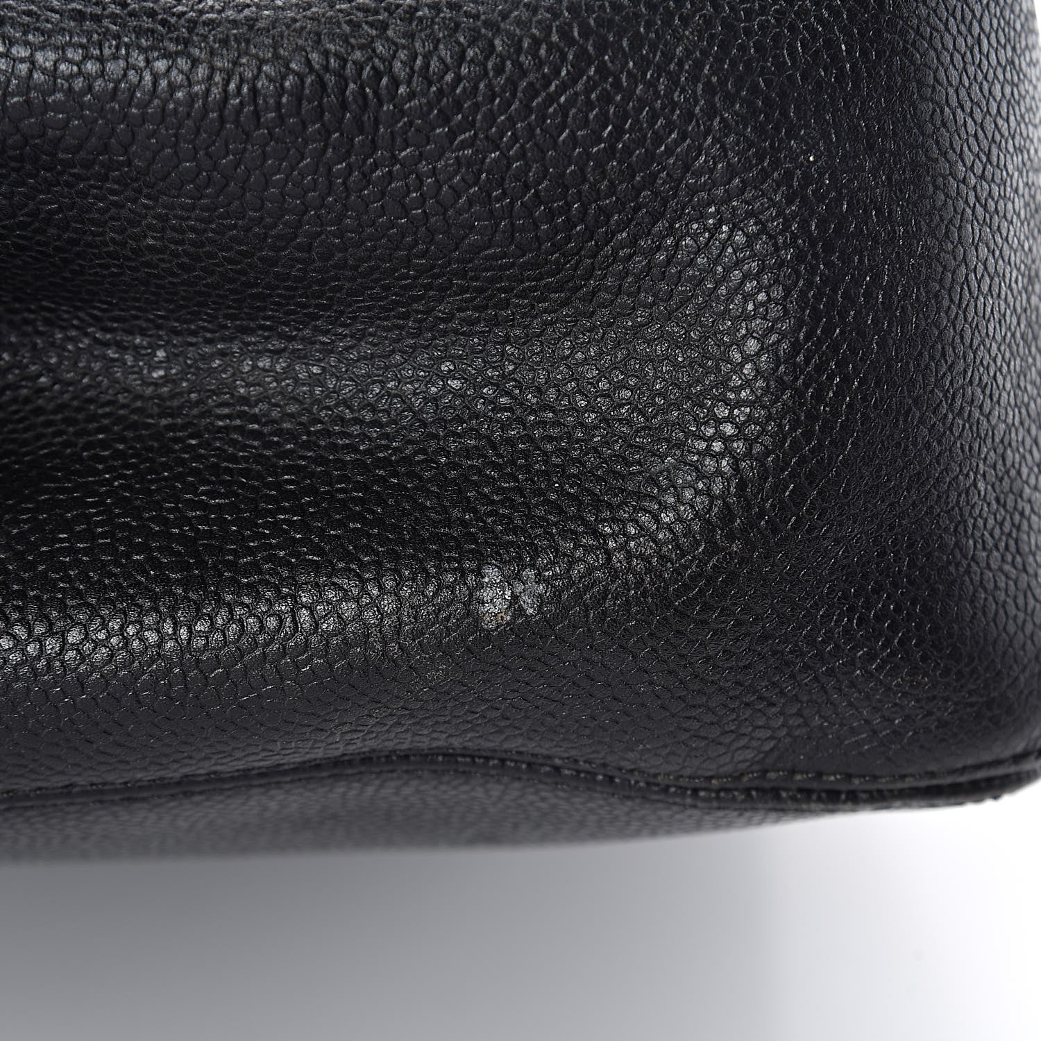 Chanel Caviar CC Shoulder Bag Black 13 of 18