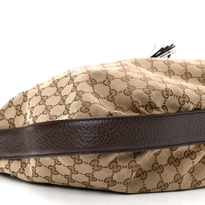 Gucci Monogram Medium Interlocking Icon Shoulder Bag Dark Brown 9 of 12