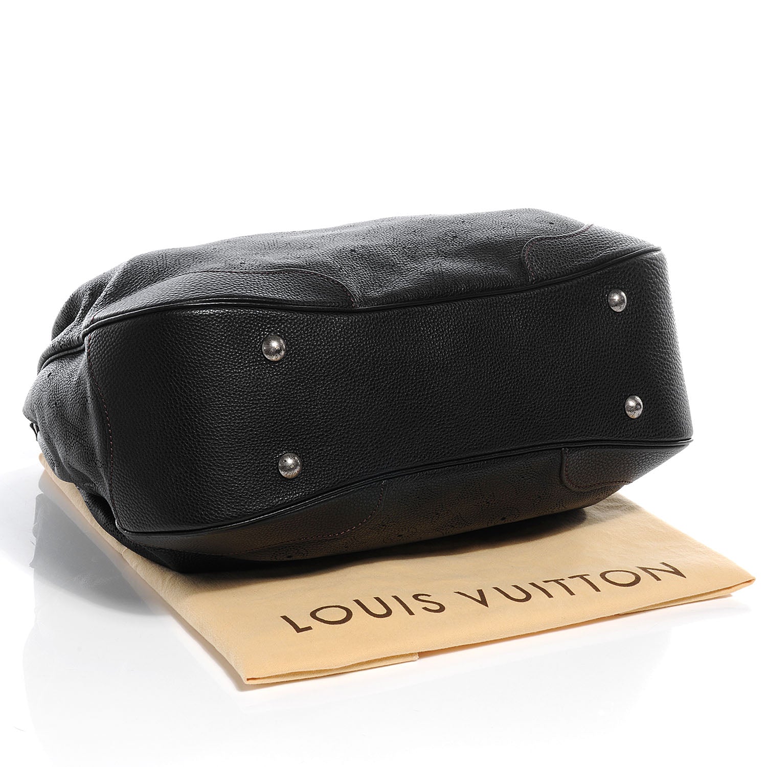 Louis Vuitton Mahina Solar GM Black 4 of 9