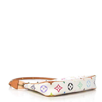 Louis Vuitton Monogram Multicolor Pochette Accessories White 4 of 10