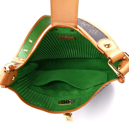 Louis Vuitton Monogram Perforated Musette Green 6 of 10
