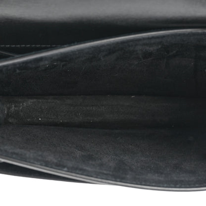 Saint Laurent Calfskin Medium Monogram Sunset Black 6 of 11