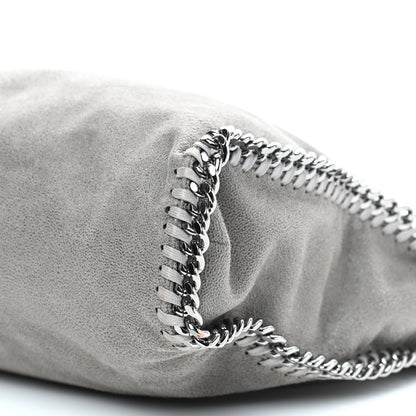 Stella McCartney Shaggy Deer Falabella Fold Over Tote Grey 9 of 9