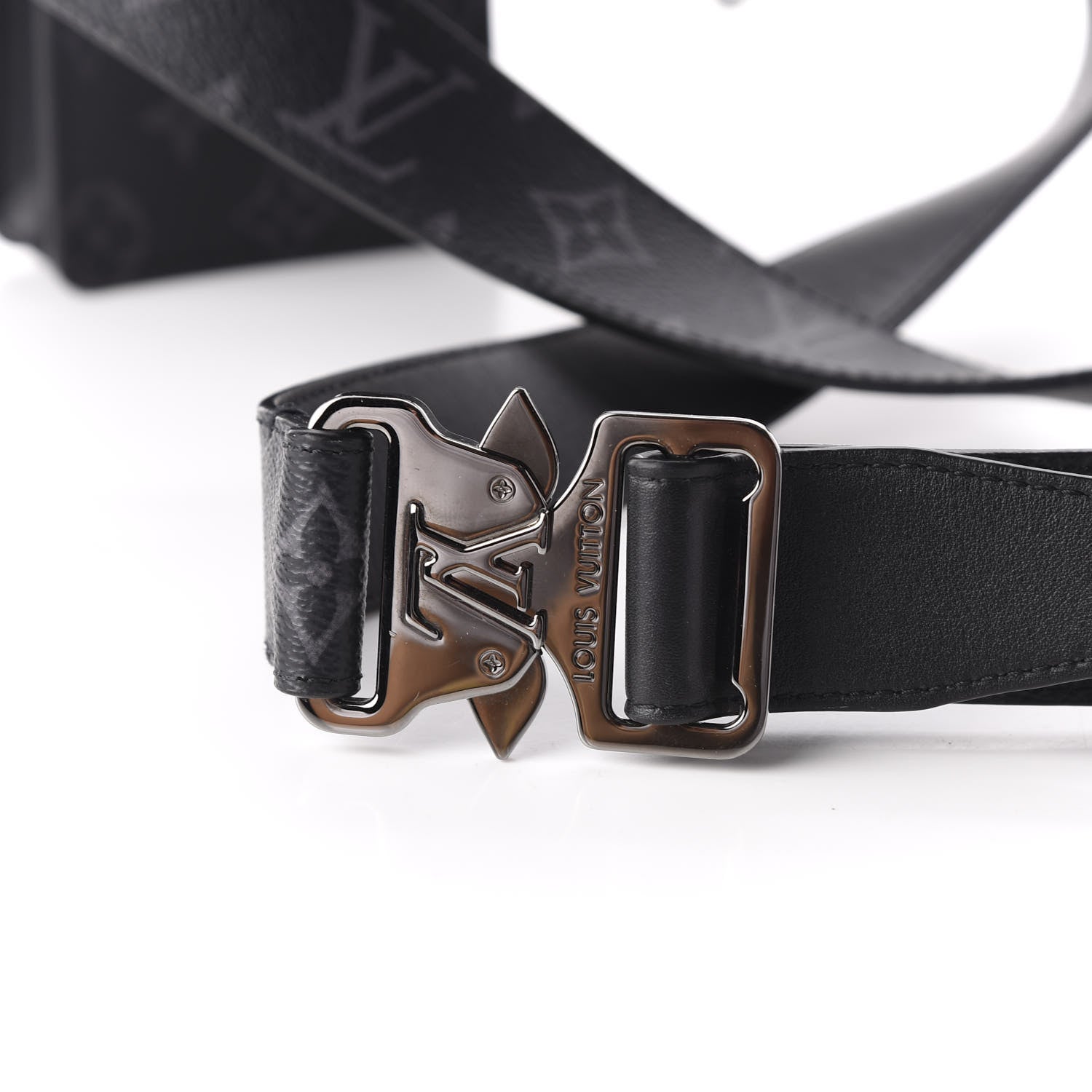 Louis Vuitton Monogram Eclipse 35mm Utility Belt 110 44 9 of 11