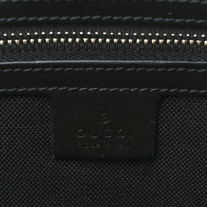 Gucci Soft GG Supreme Monogram Web Belt Bag Black Grey 6 of 9