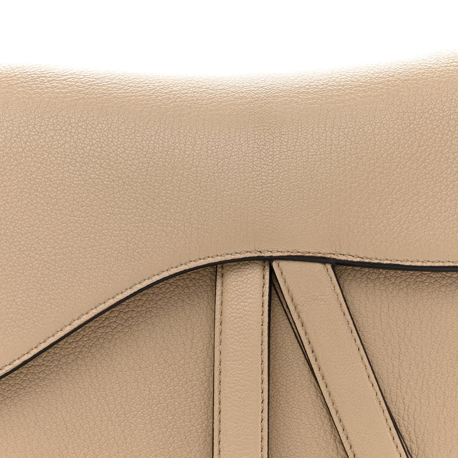 Christian Dior Shiny Goatskin Saddle Bag Corda 8 of 16