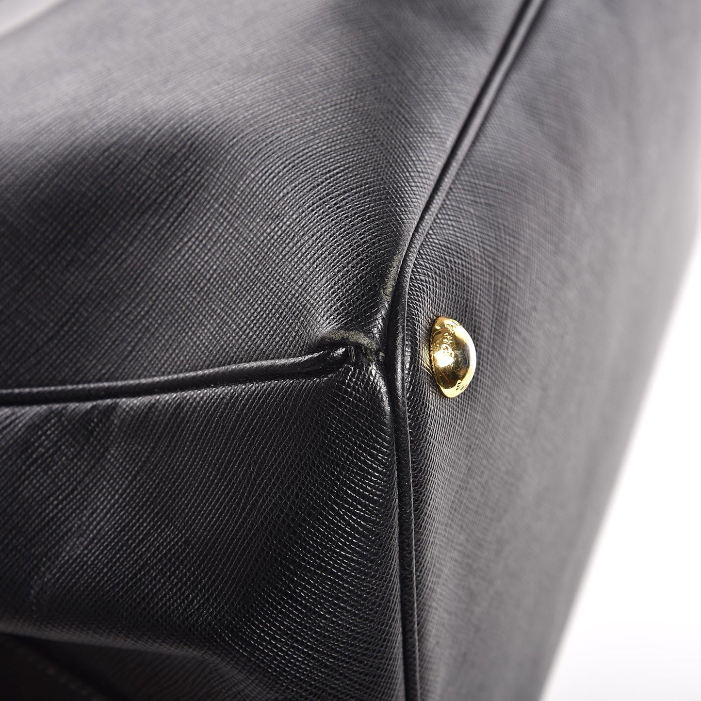 Saffiano Lux Large Tote Nero Black