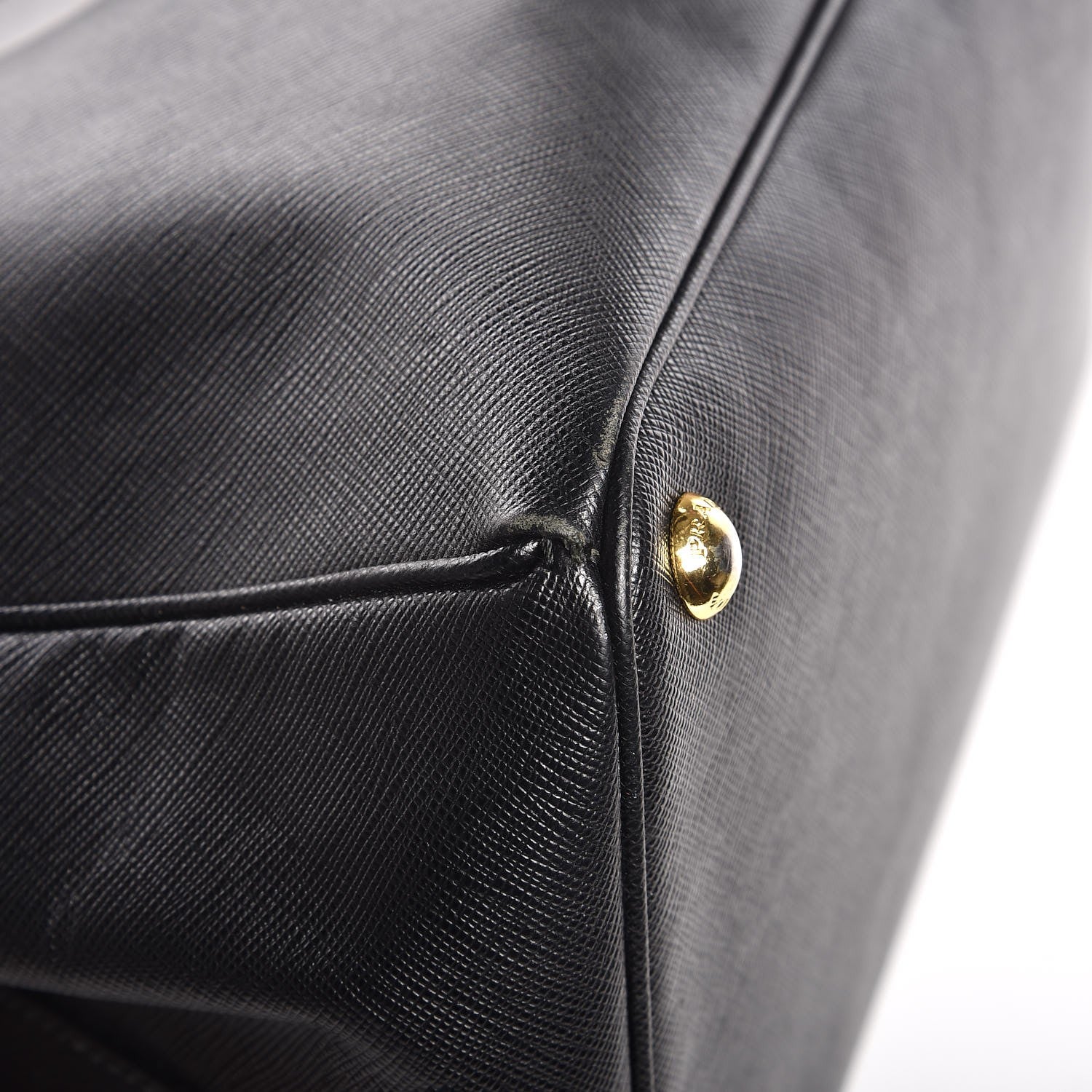 Prada Saffiano Lux Large Tote Nero Black 12 of 13