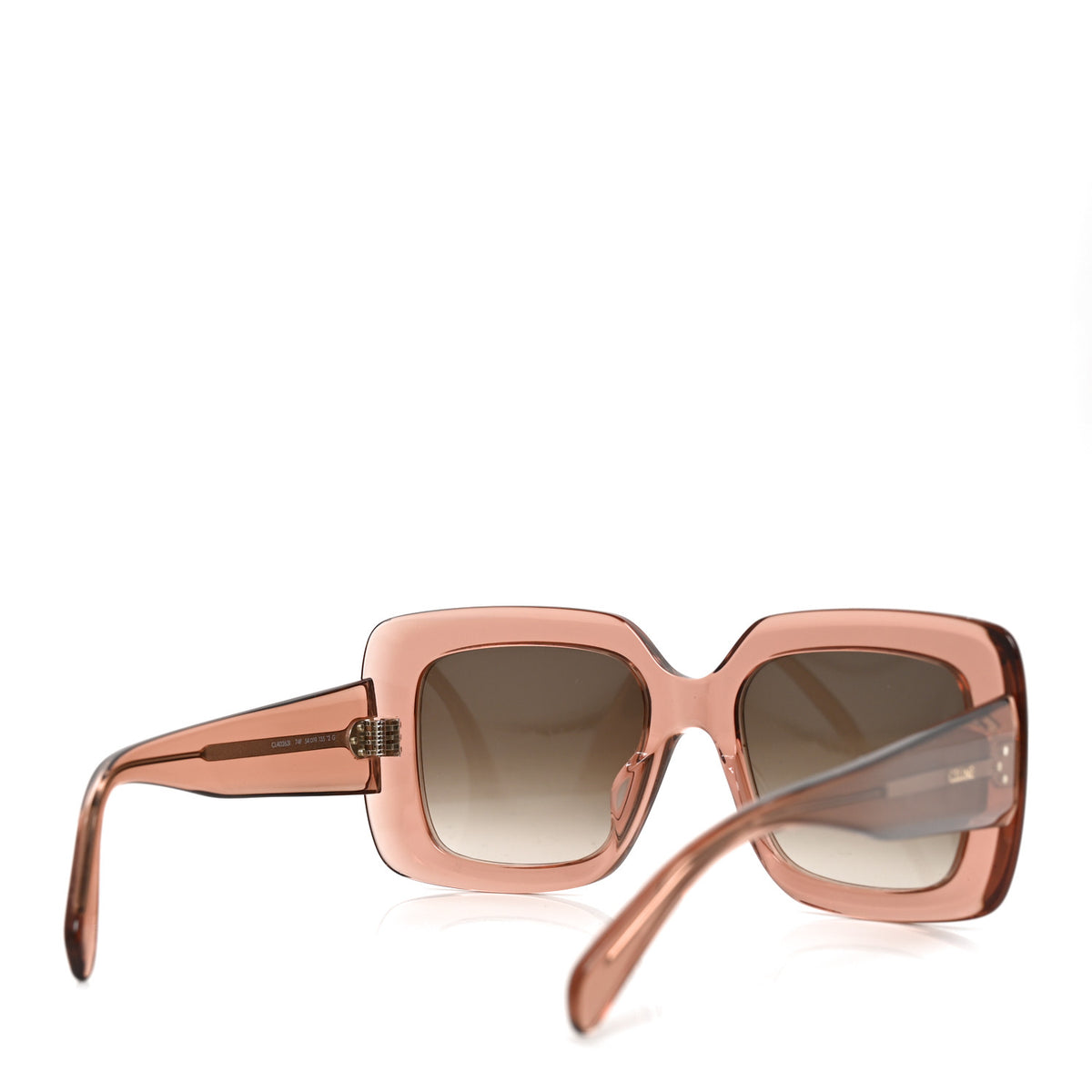 Acetate Square Sunglasses CL40263I Pink