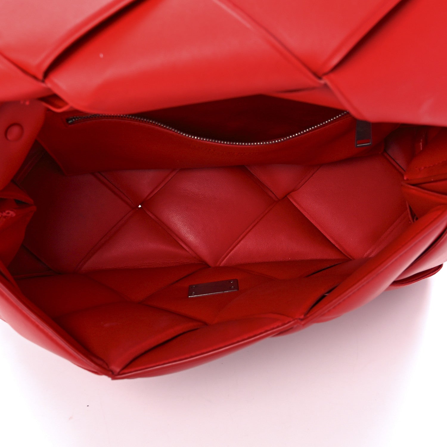 Bottega Veneta Nappa Intreccio Padded Top Handle Shoulder Bag Nail Polish 5 of 14
