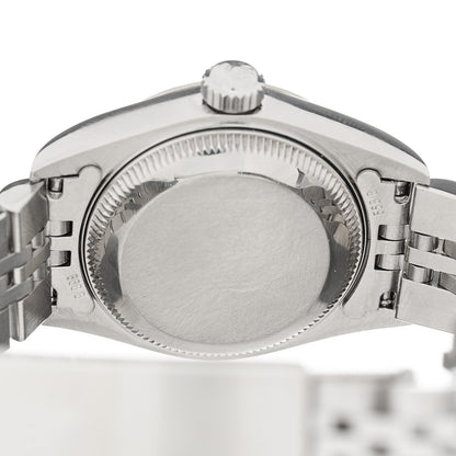 Rolex Stainless Steel 18K White Gold 26mm Oyster Perpetual Datejust Watch White Roman 69174 4 of 4