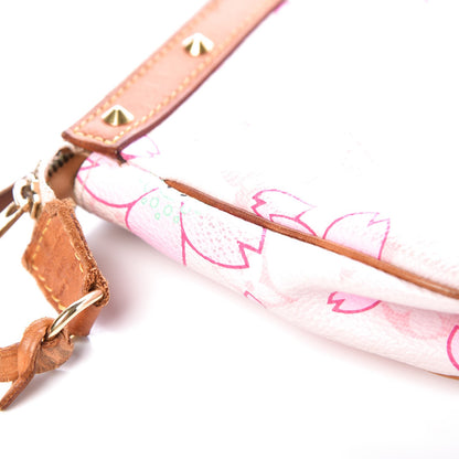 Louis Vuitton Monogram Cherry Blossom Pochette Accessories Pink 9 of 12
