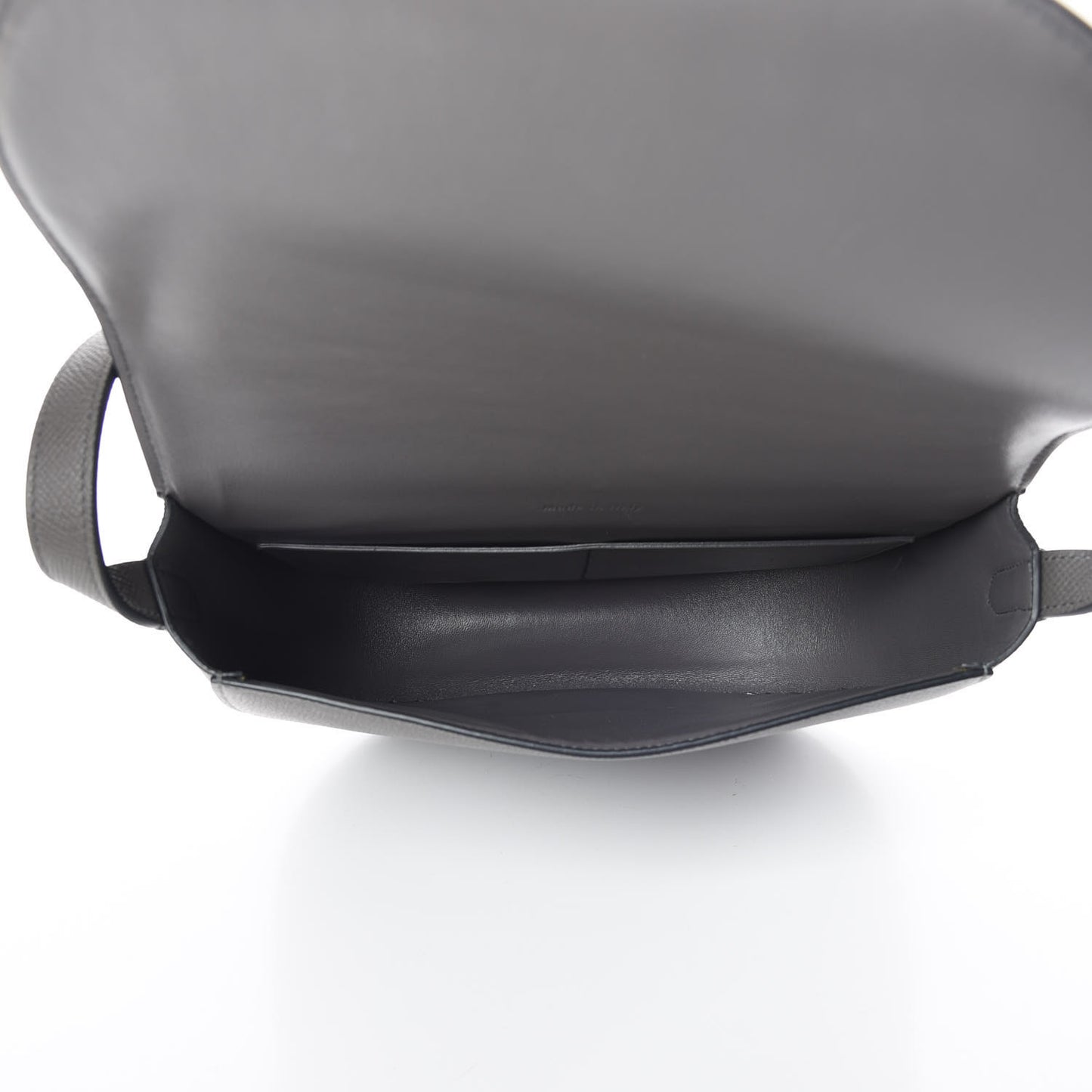 Grained Calfskin Compact Trotteur Grey