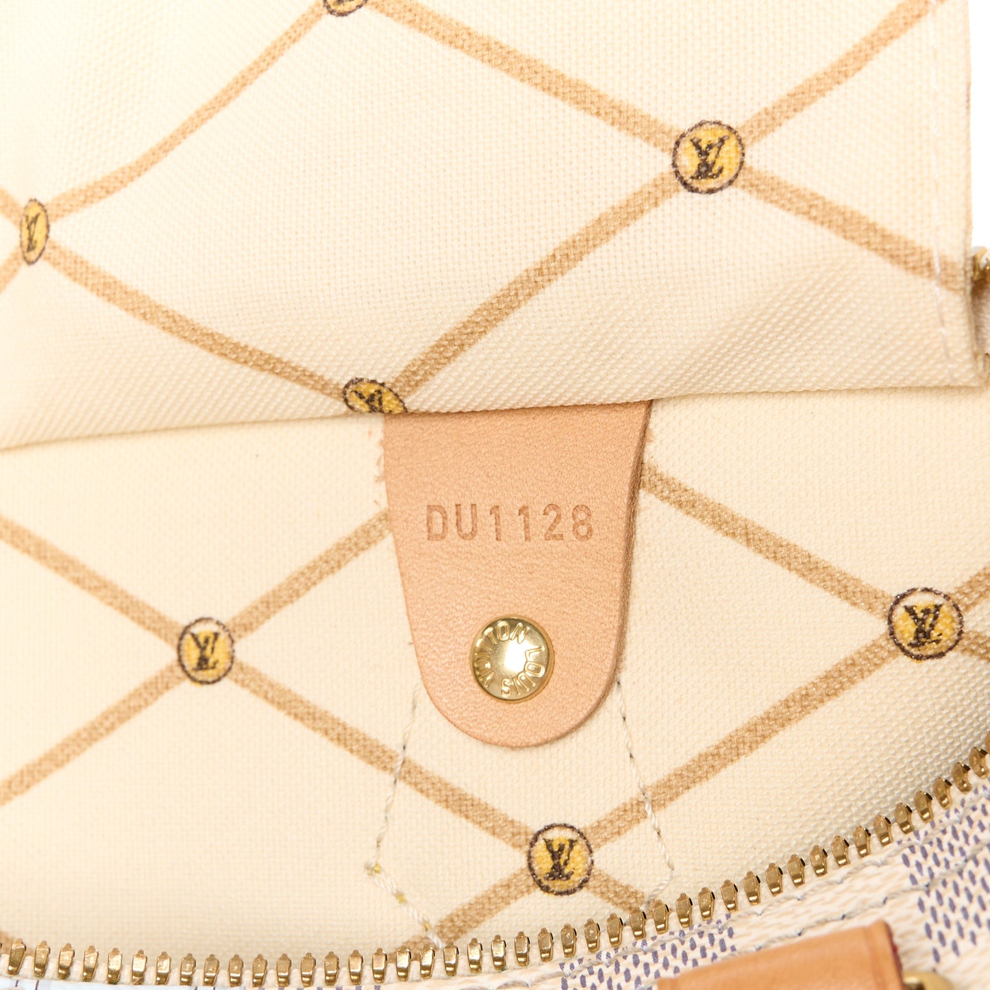LOUIS VUITTON Damier Azur Summer Trunks Speedy Bandouliere 30
