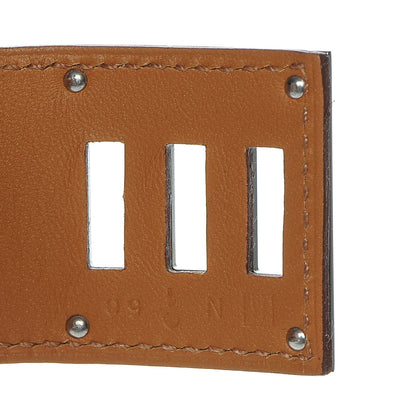 Hermes Lizard Kelly Dog Cuff S Ficelle 5 of 5