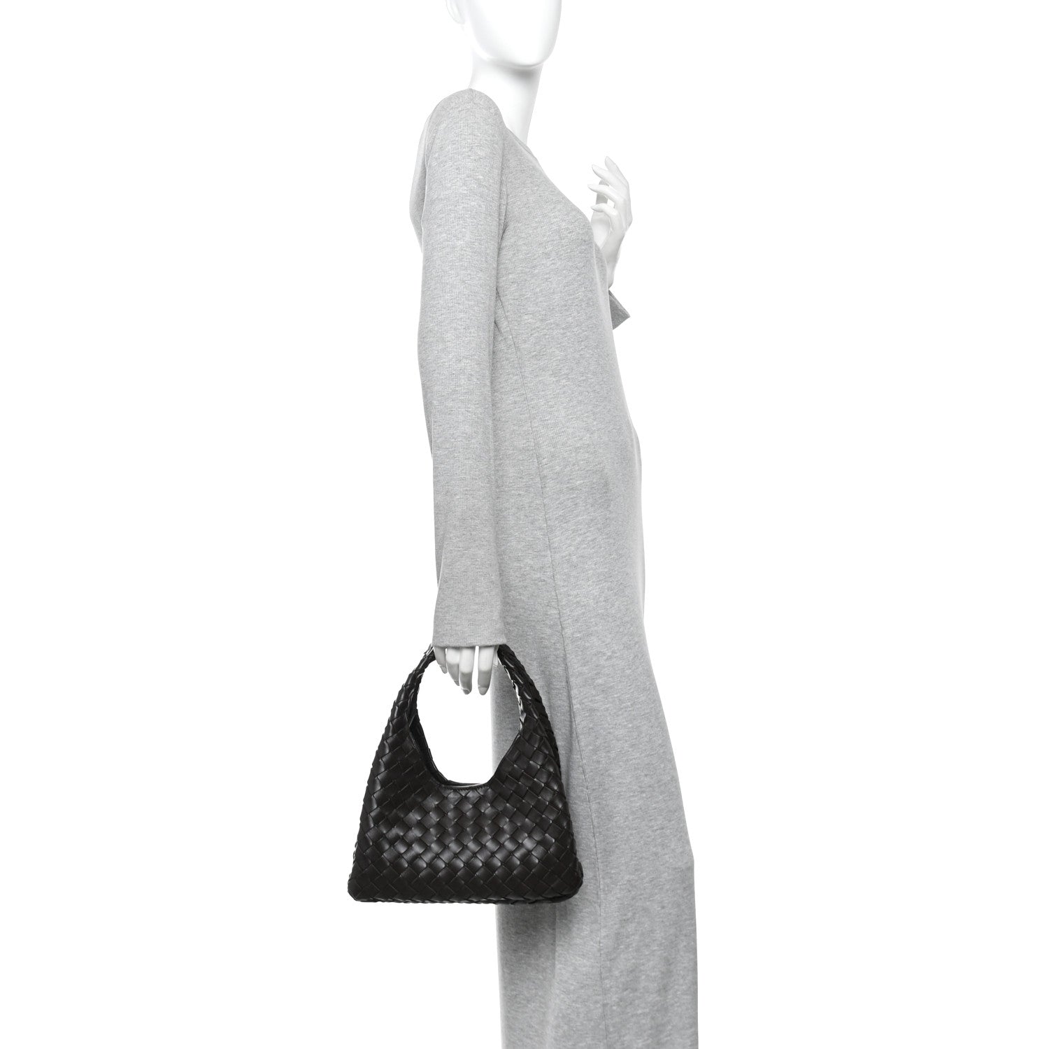 Bottega Veneta Nappa Intrecciato Small Campana Shoulder Bag Fondant 2 of 10