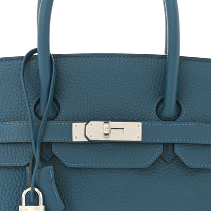 Hermes Togo Birkin 35 Cobalt 8 of 13
