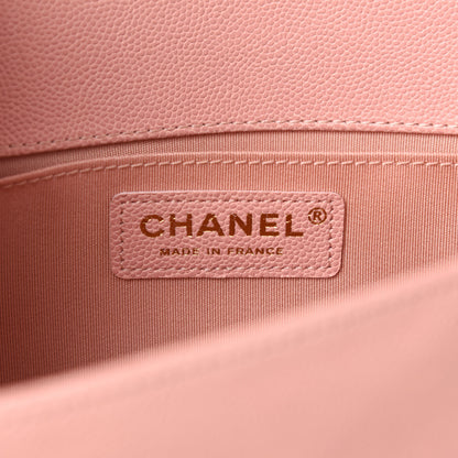 Chanel Caviar Quilted Medium Boy Flap Pink 8 of 10