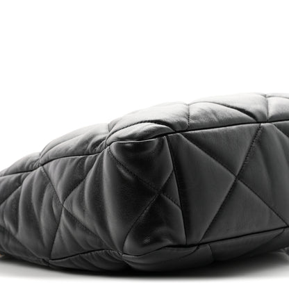 Chanel Lambskin Quilted Chanel 19 Shopping Bag Black 8 of 10