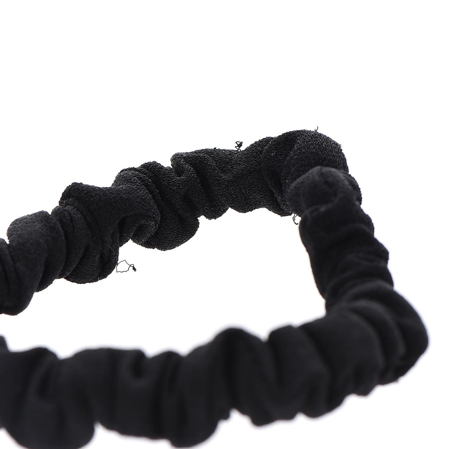 Pearl CC Hair Tie Black Gold Pearly White