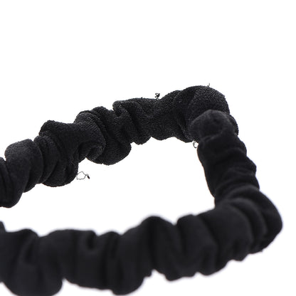 Chanel Pearl CC Hair Tie Black Gold Pearly White 6 of 6