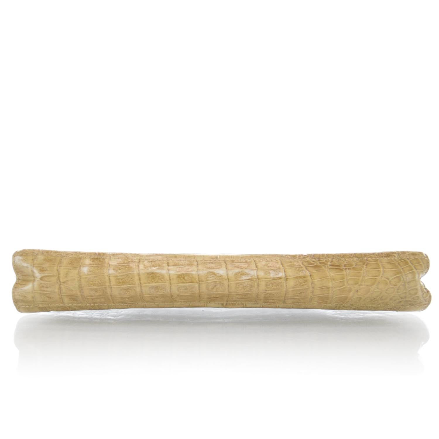Nancy Gonzalez Crocodile Clutch Brown 5 of 11
